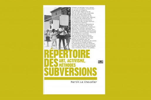 Affiche SPLACH - Martin Le Chevallier « Répertoire des subversions - Art, activisme, méthodes »