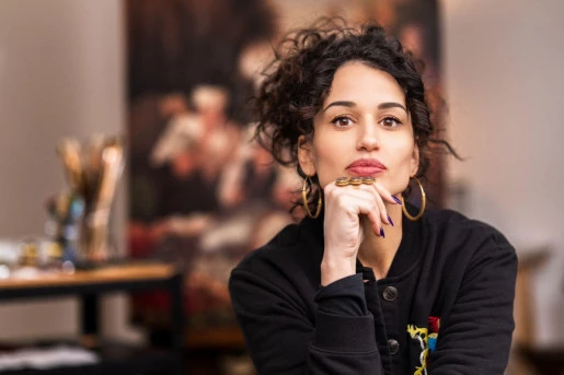 Affiche Rencontre avec l'autrice Louisa Yousfi