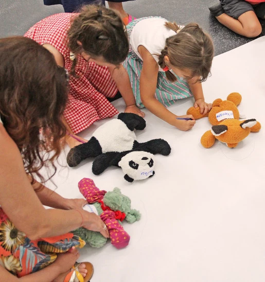 Affiche Au Crac avec ton doudou - pour les 3-6 ans