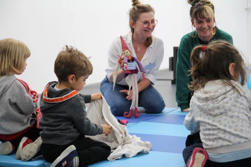 Affiche Au Crac avec ton doudou - Enfants de 3 à 6 ans accompagné·e·s d'un·e adulte